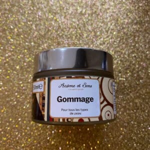 Crème de gommage arome et sens